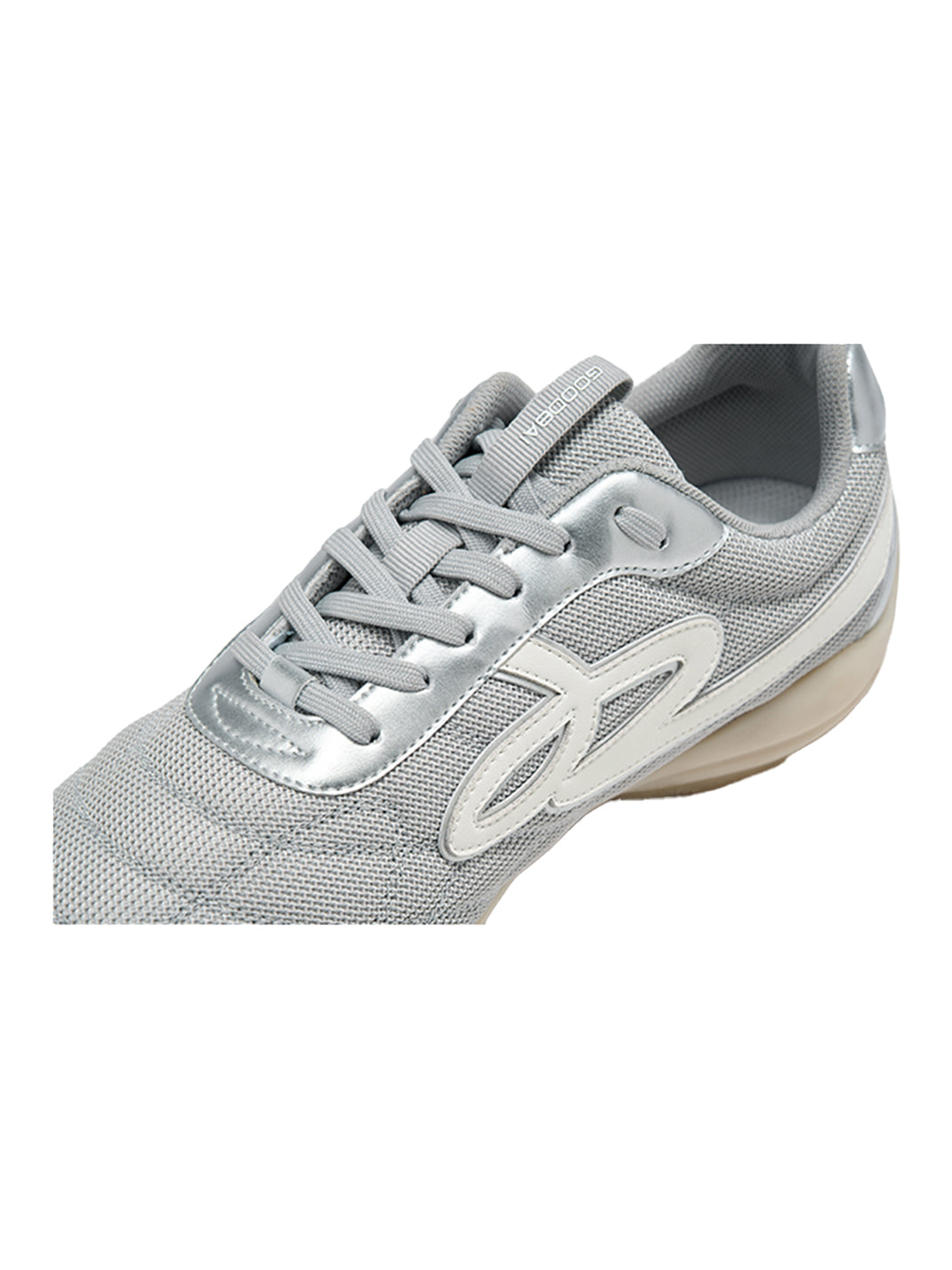 GOODBAI |  Retro Mesh Soccer Football Flat Trainer-Gray - PSYLOS 1, GOODBAI |  Retro Mesh Soccer Football Flat Trainer-Gray, Retro Trainers, GOODBAI, PSYLOS 1
